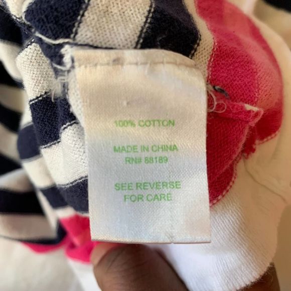 Lilly Pulitzer Striped Long Sleeve Shirt Size Small - Picture 7 of 12